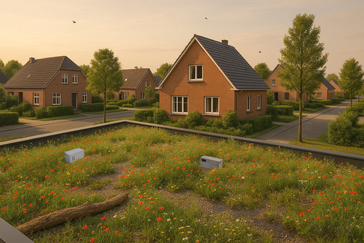 Groendaken voor stadvogels
