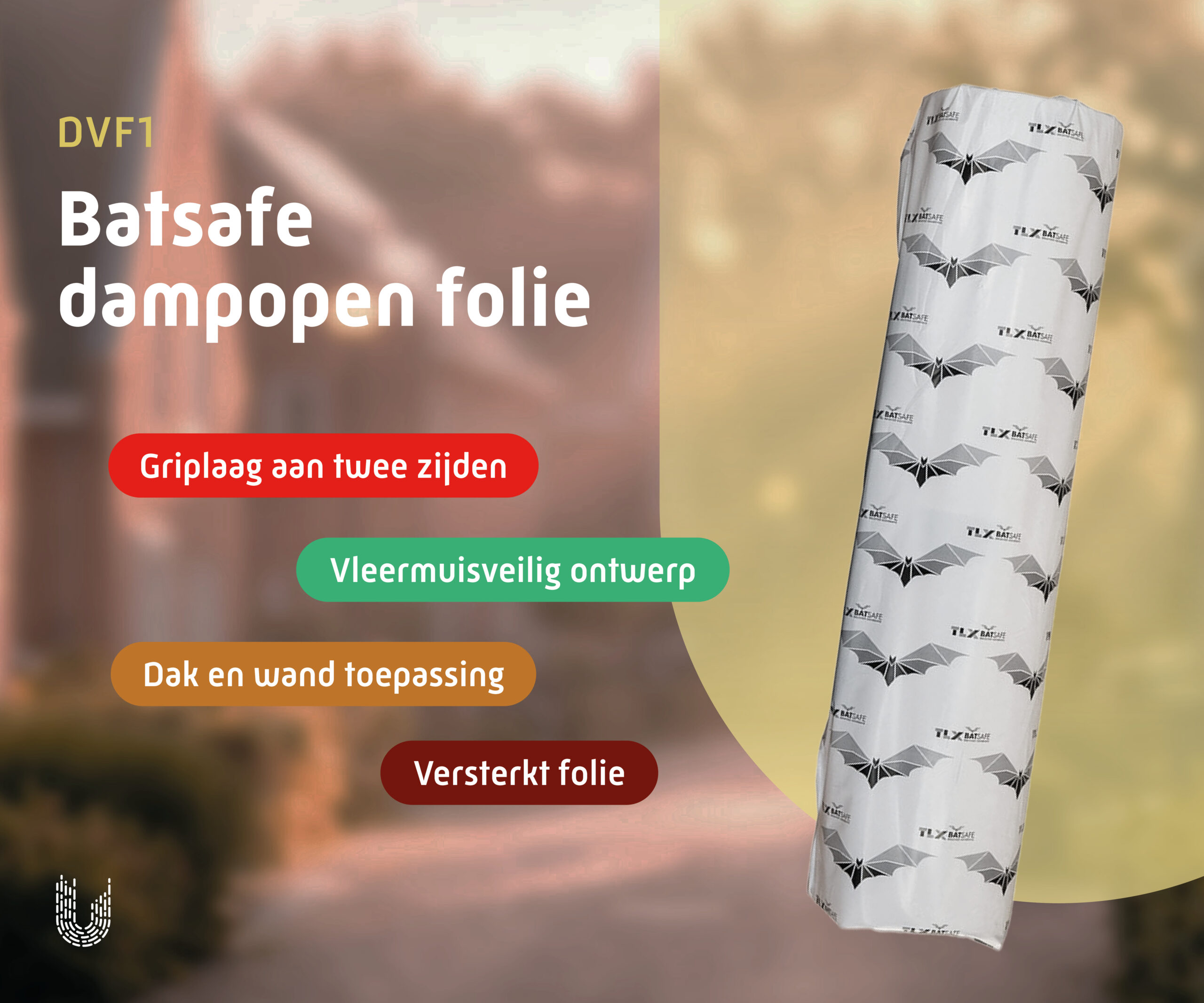 DVF1 | BatSafe dampopen folie