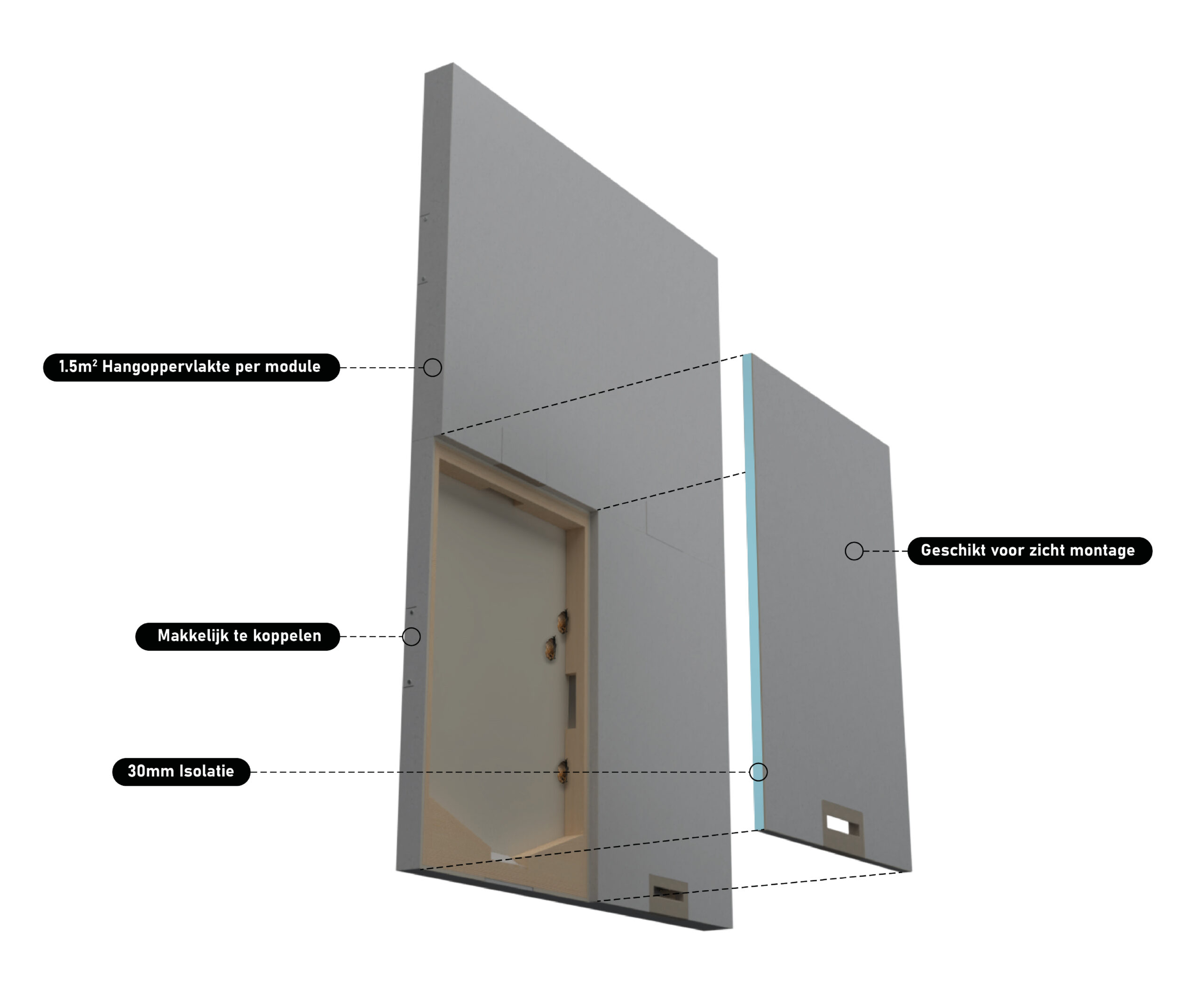 VMPW2u | Vleermuis wintermodule