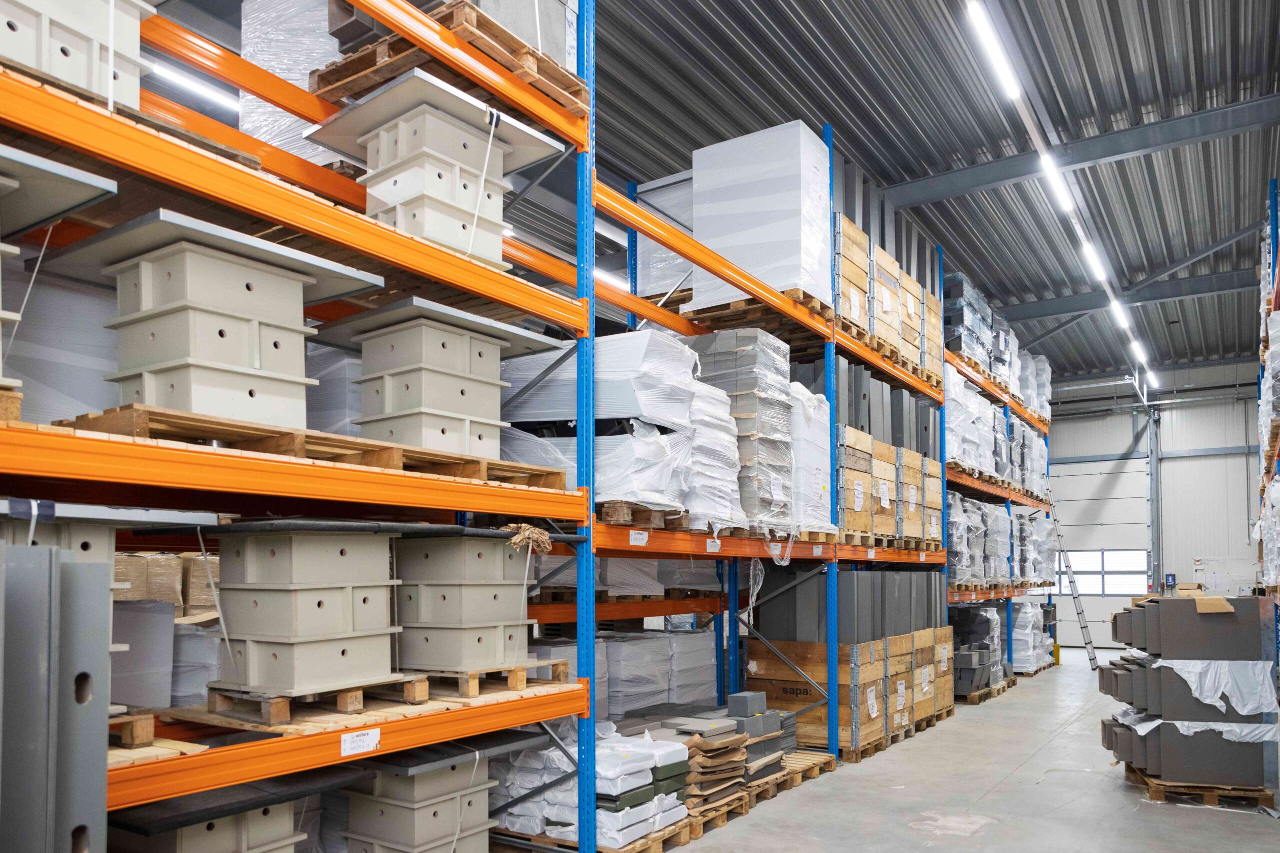 Pand Unitura Magazijn