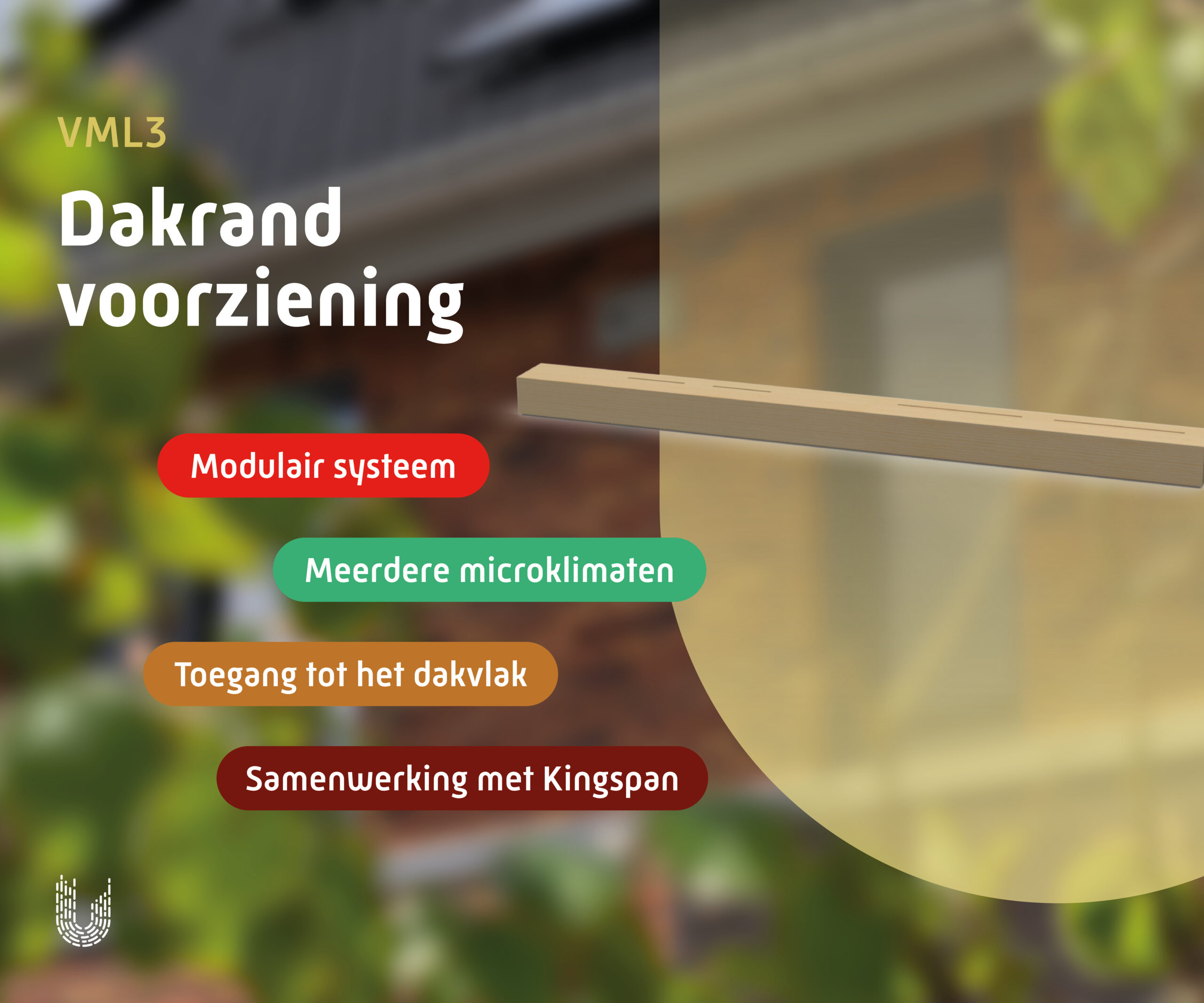 VML3 | Dakrand- en nokvoorziening Laatvliegers