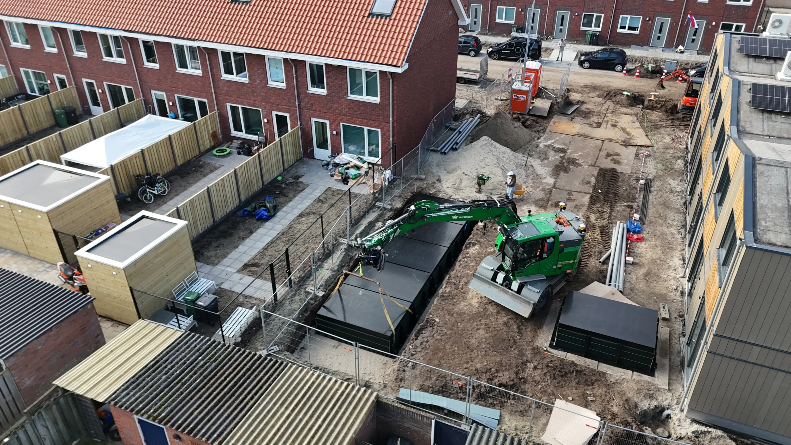 Infiltratiefundering berging Sprang-Capellle